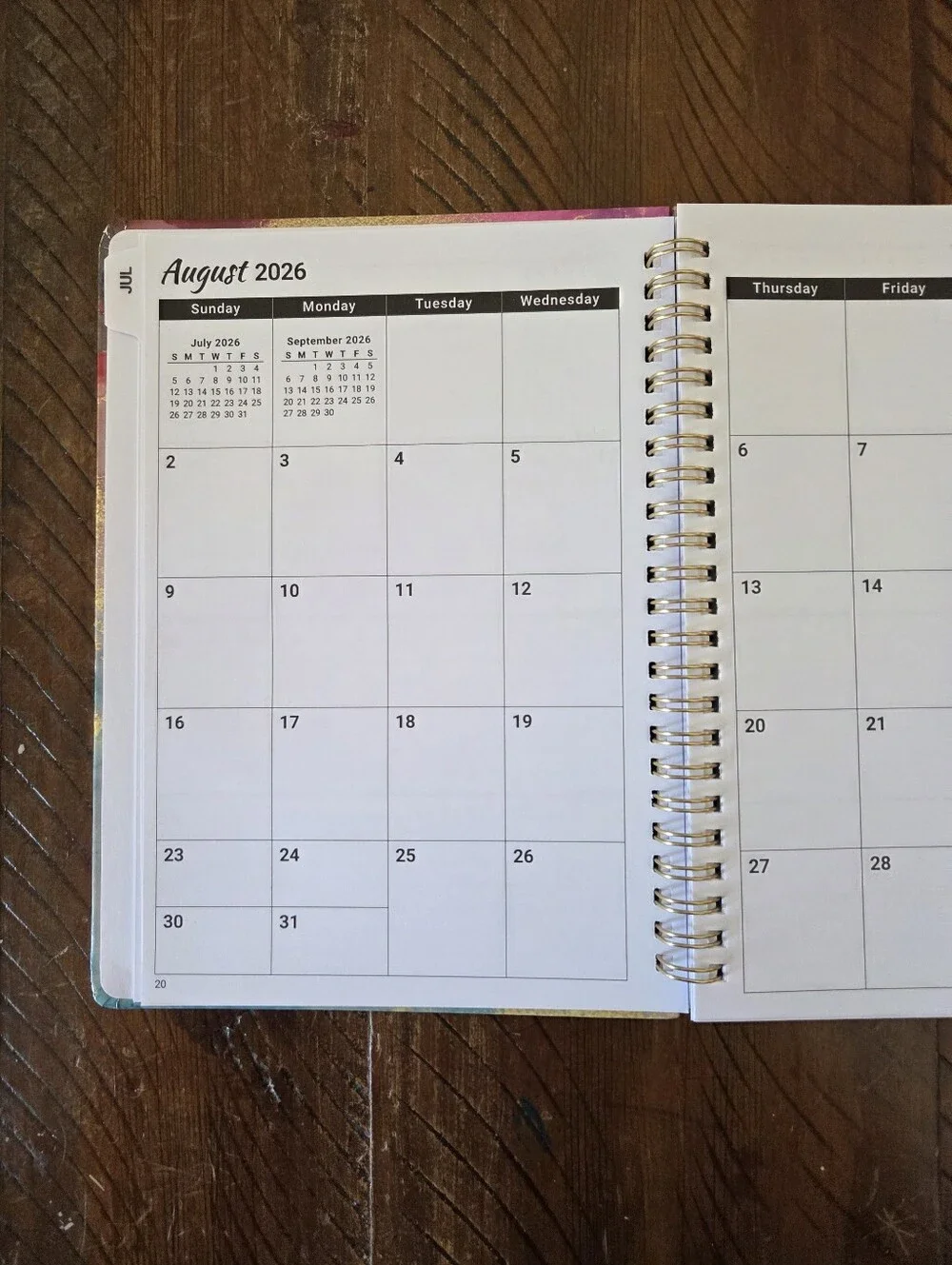 🎈2/$15 26-27 Academic Planner